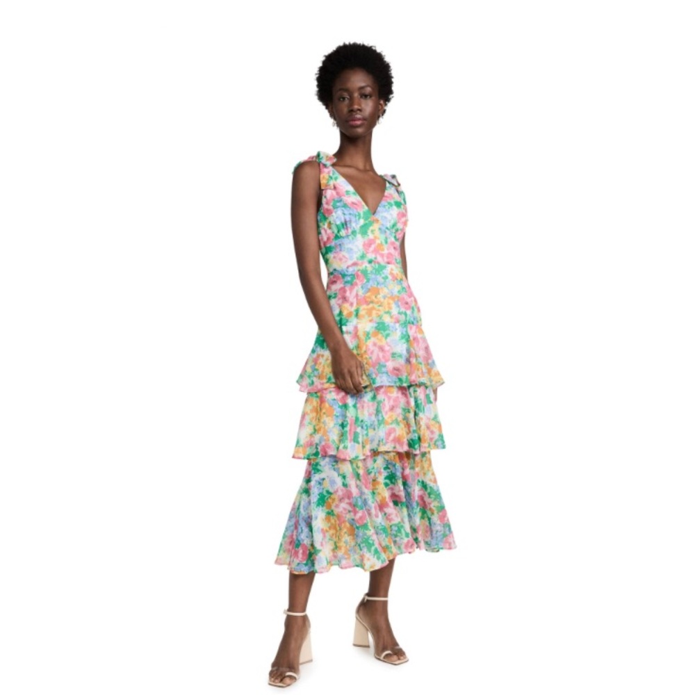 Wayf Alma Tiered Dress